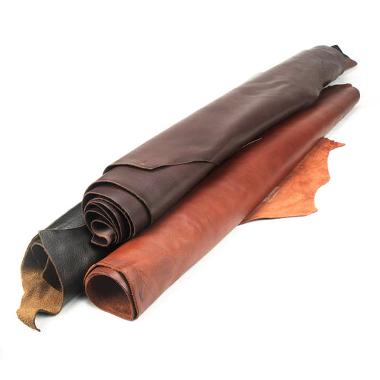 LEATHER Horween Essex Tumbled / Side