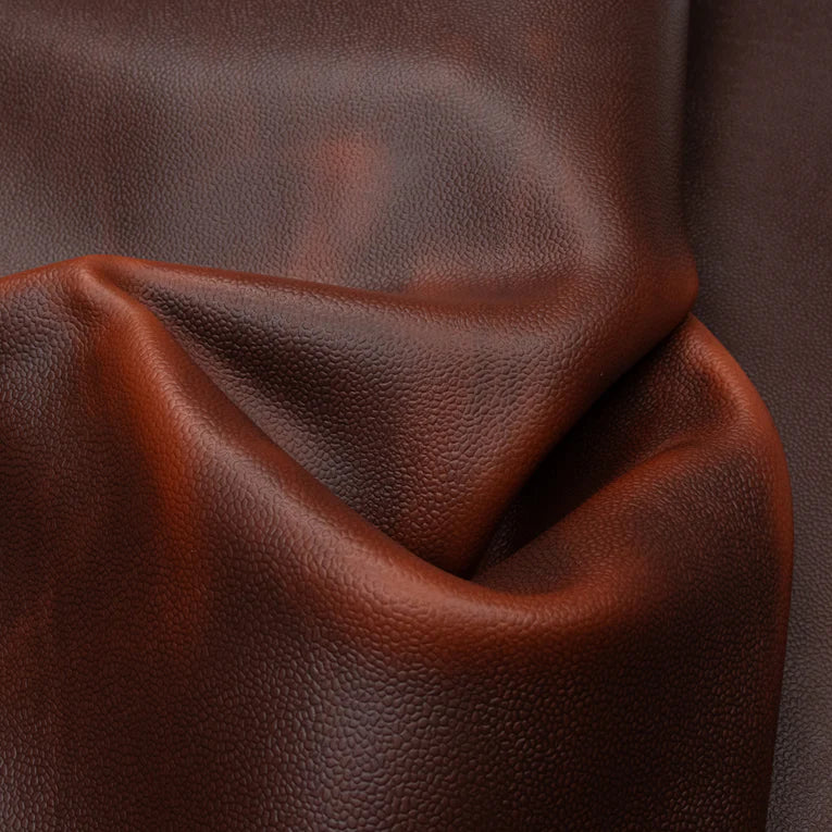 LEATHER Horween CSL Scotch Grain Tan Side 4-5oz / Mollies New Zealand