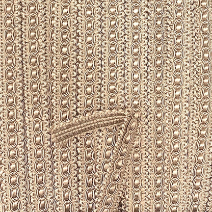 GIMP BRAID Fancy 15mm Cream Beige Per meter / Mollies New Zealand