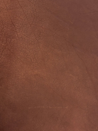 LEATHER / Shrunken Chrome Tan Cut Panel