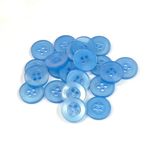 SULLIVANS Button 4-Hole Blue / Mollies New Zealand