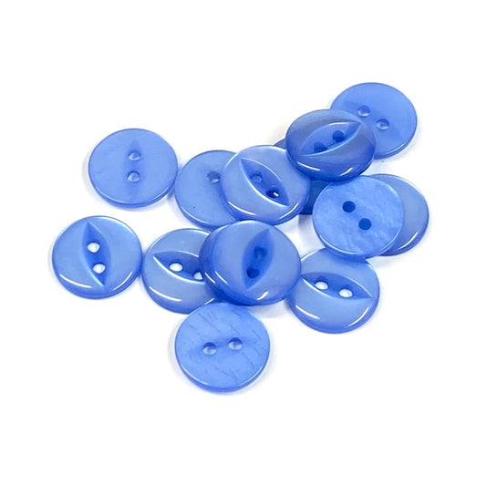 SULLIVANS Button 2-Hole Blue / Mollies New Zealand