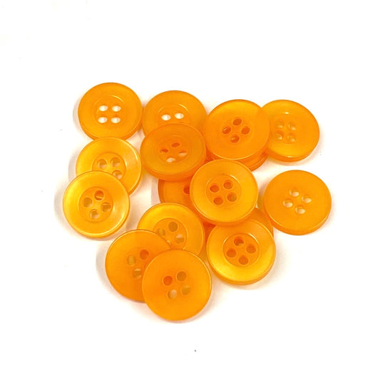 SULLIVANS Button 4-Hole Orange / Mollies New Zealand
