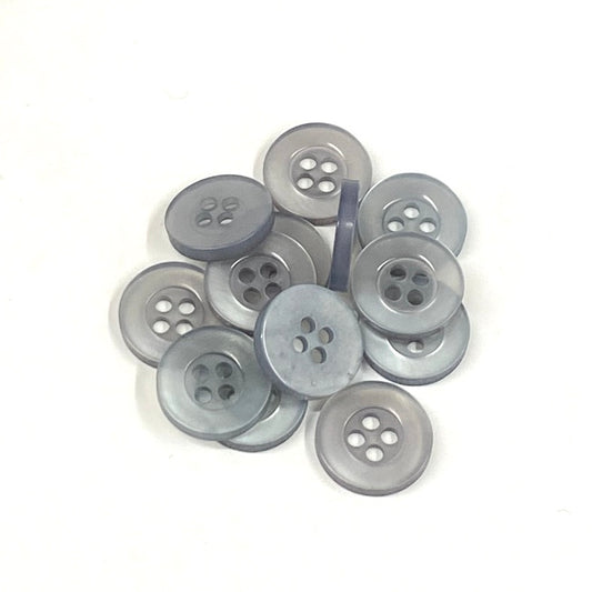SULLIVANS Button 4-Hole Grey / Mollies New Zealand