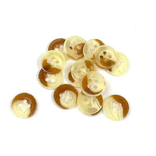 SULLIVANS Button 4-Hole Natural / Mollies New Zealand