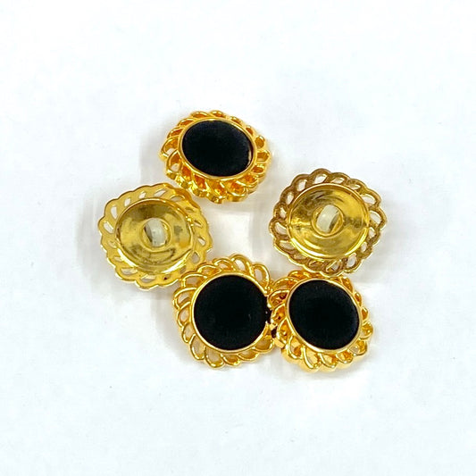 SULLIVANS Button Shanked Gold/Velvet / Mollies New Zealand