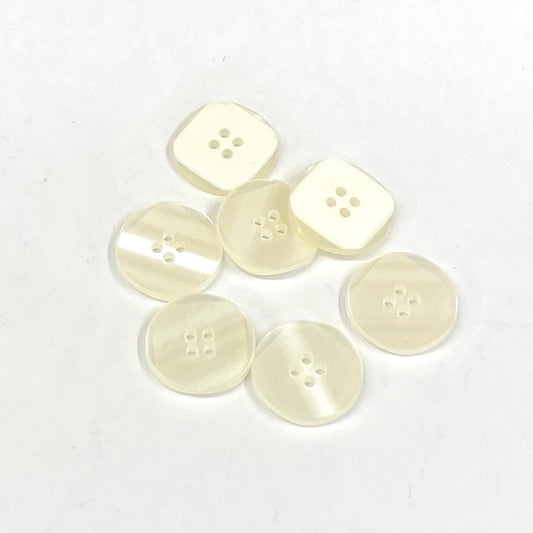 SULLIVANS Button 4-Hole White / Mollies New Zealand