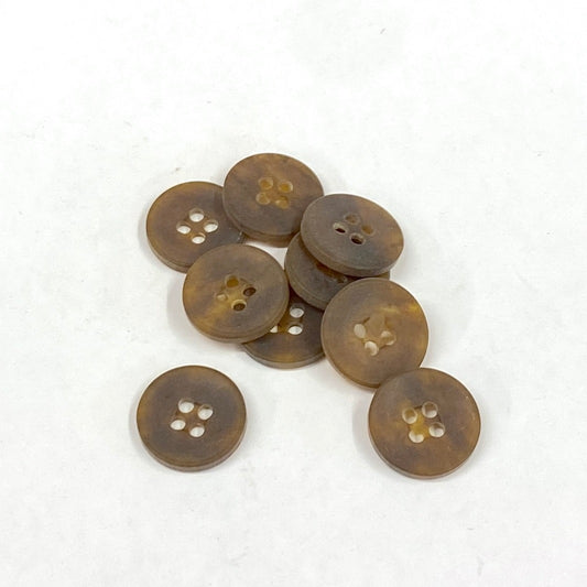 SULLIVANS Button 4-Hole Brown / Mollies New Zealand