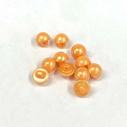 SULLIVANS Button Shanked Orange 10mm | Mollies Make And Create NZ
