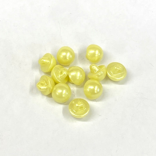 SULLIVANS Button Shanked Yellow 10mm | Mollies Make And Create NZ