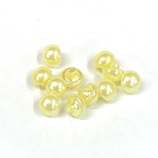 SULLIVANS Button Shanked Yellow 12mm | Mollies Make And Create NZ