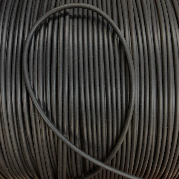 Plastic Piping Cord 3mm 1000m Roll Black / Mollies New Zealand