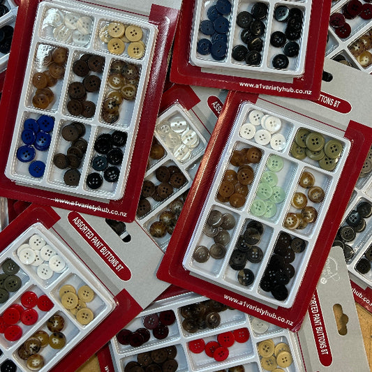 THREAD & NEEDLE Button Mixed / Mollies New Zealand