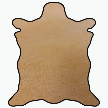 LEATHER Veg Tanned Vacchetta Oiled / Square Shoulder 7oz Natural C Grade / Mollies New Zealand