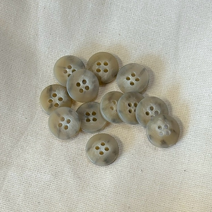 SULLIVANS Button 4-Hole L/Brown / Mollies New Zealand
