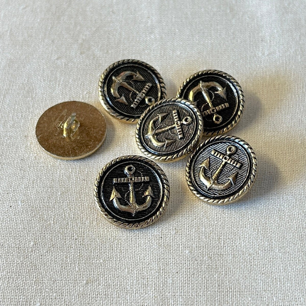 SULLIVANS Button Shanked Antique Brass / Mollies New Zealand