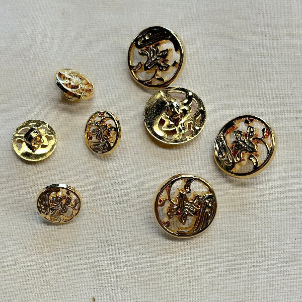 SULLIVANS Button Shanked Gold / Mollies New Zealand