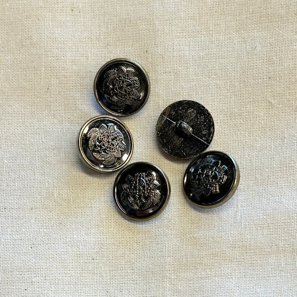 SULLIVANS Button Shanked Brown 17mm / Mollies New Zealand