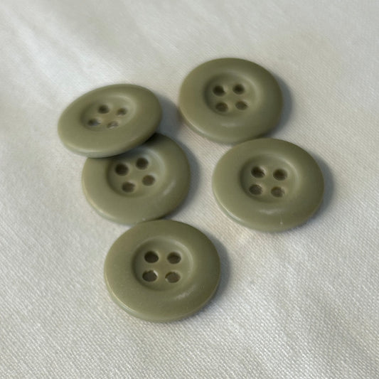 Button 4-Hole Green