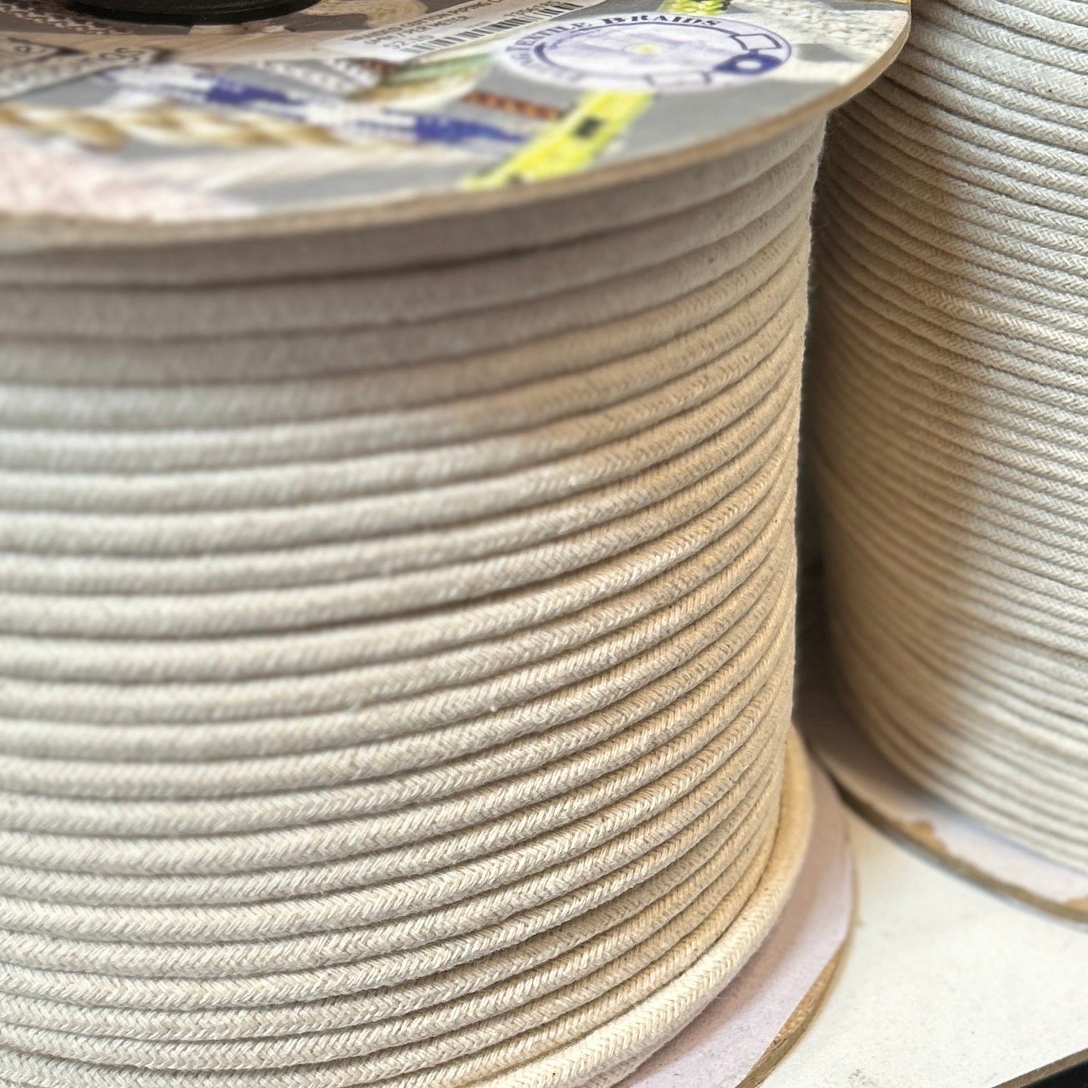 Braided Piping Cord 5mm x 300mm Roll / Mollies New Zealand