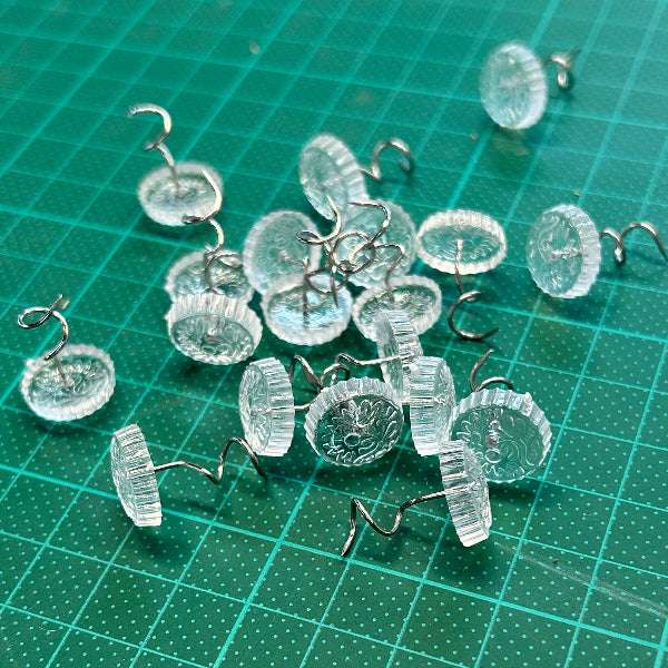 Twist Pins Small Each / Mollies New Zealand