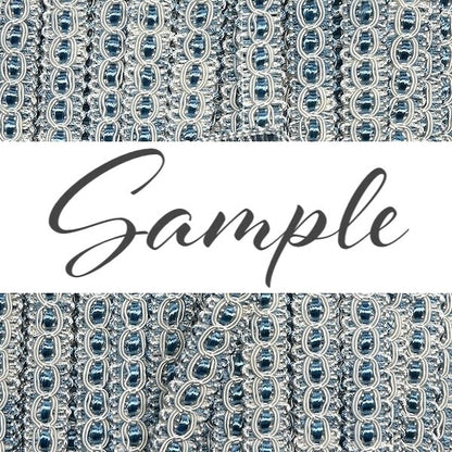 GIMP BRAID Fancy 15mm Ice Blue / Mollies New Zealand