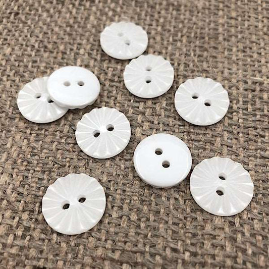 ABBEY Button 2-hole / Mollies New Zealand