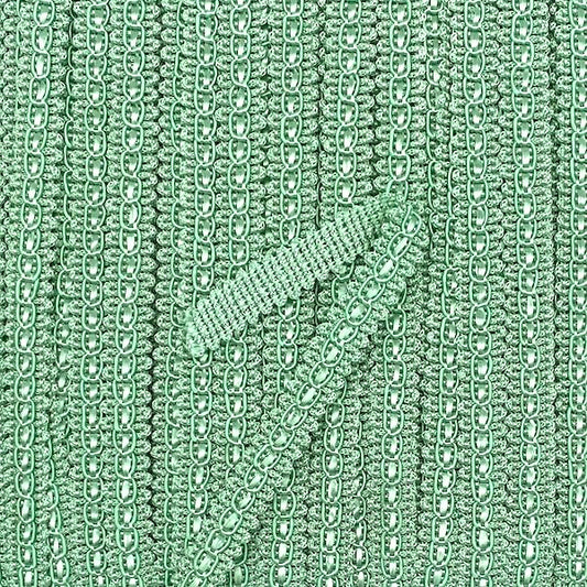 GIMP BRAID Fancy 15mm Mint Leaf | Mollies Make And Create NZ