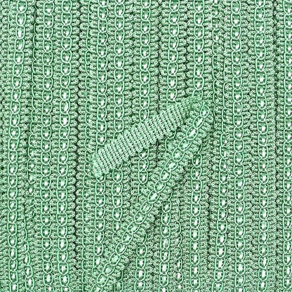 GIMP BRAID Fancy 15mm Mint Leaf Per meter / Mollies New Zealand