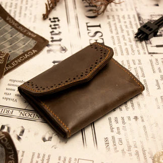 IVAN Leather Coin Pouch | Mollies Make And Create NZ