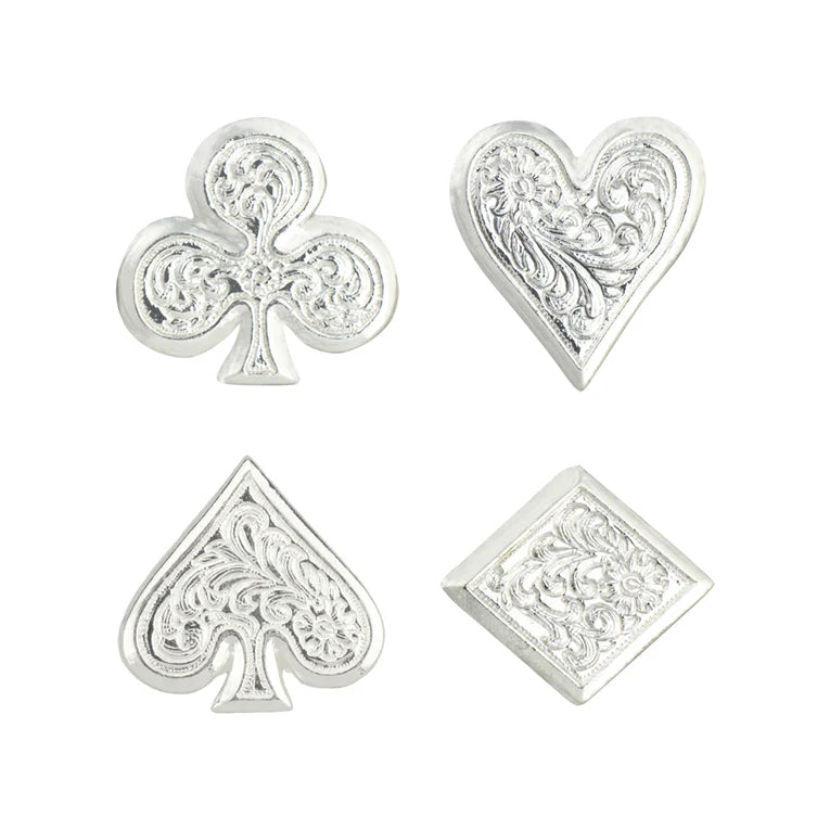 IVAN Engraved Poker Concho / Mollies New Zealand