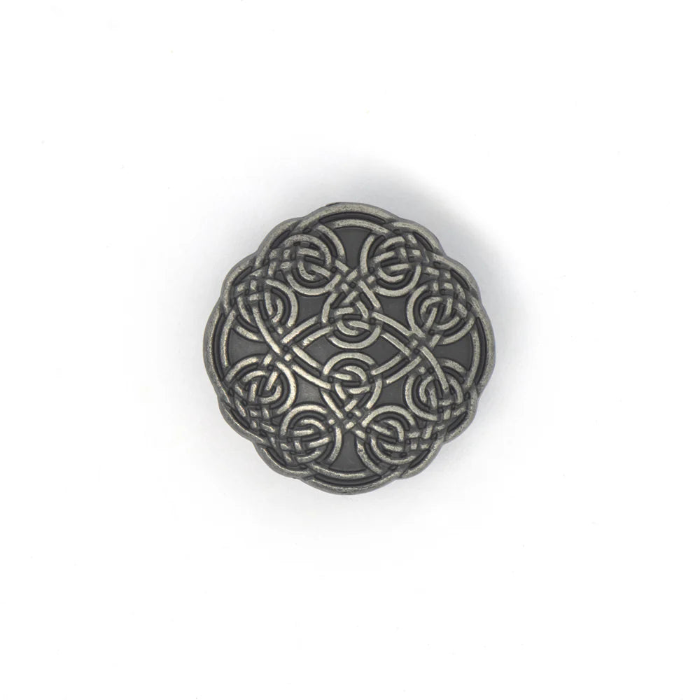 IVAN Dara Knot Concho Antique Nickel 30mm (1-1 4") / Mollies New Zealand