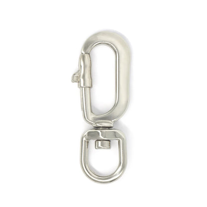 IVAN Heavy Duty Swivel Spring Snap Nickle Plate 15mm (5 8") Each / Mollies New Zealand