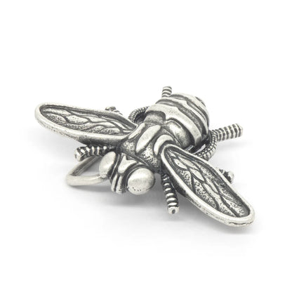 IVAN Honey Bee Trophy Buckle Antique Silver 40mm (1-1 2") / Mollies New Zealand