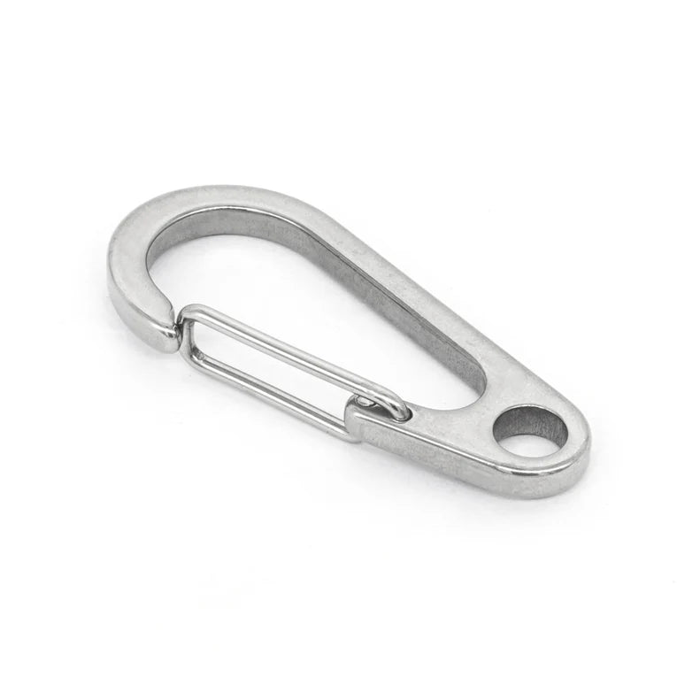 IVAN Stainless Carabiner Hook Stainless Steel 24.5 (1") Each / Mollies New Zealand