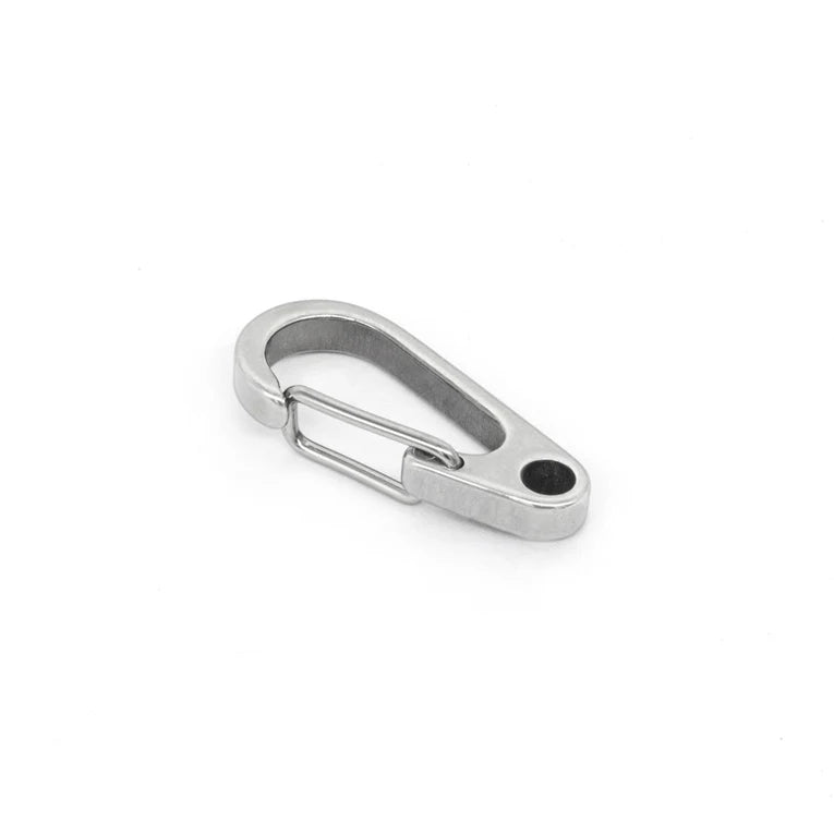 IVAN Stainless Carabiner Hook Stainless Steel 14mm (9 16") Each / Mollies New Zealand