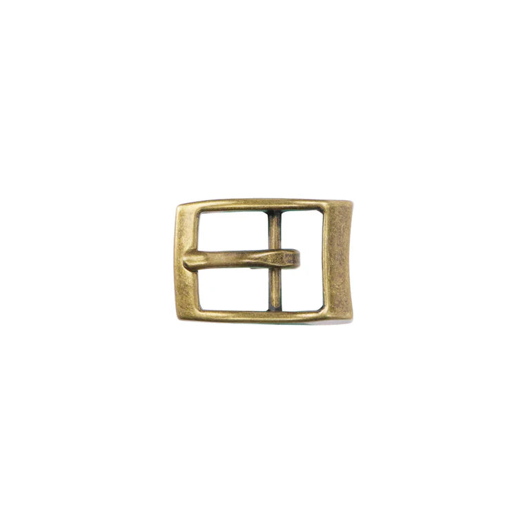 IVAN Center Bar Jaxon Buckle Antique Brass 20mm (3 4") / Mollies New Zealand