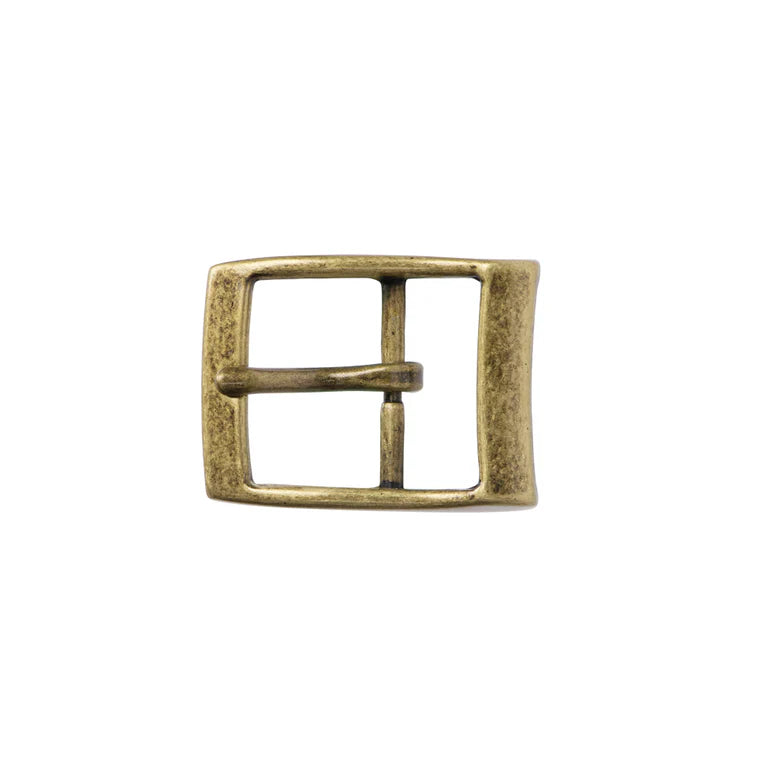 IVAN Center Bar Jaxon Buckle Antique Brass 30mm (1`-3 16") / Mollies New Zealand