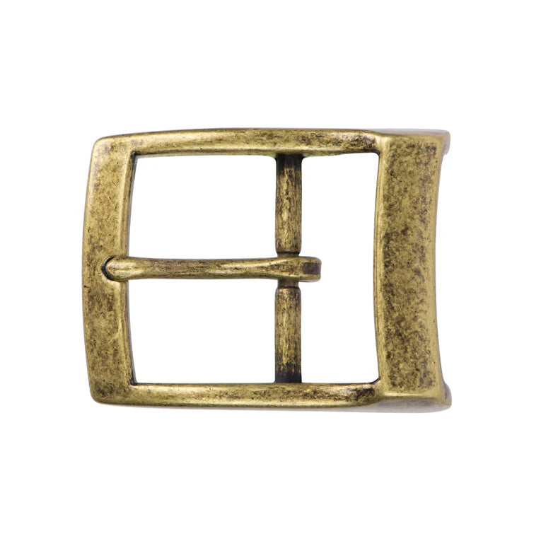 IVAN Center Bar Jaxon Buckle Antique Brass 40mm (1-1 2") / Mollies New Zealand