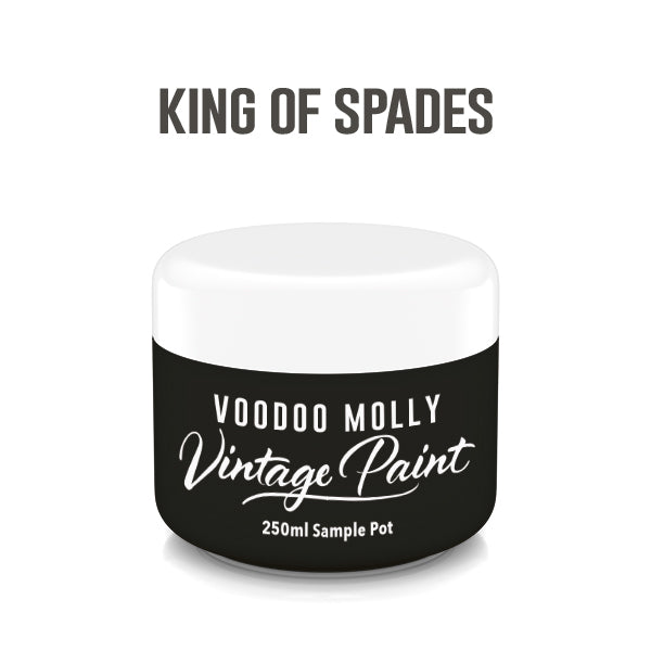 Vintage Paint King Of Spades (ER) 250ml / Mollies New Zealand