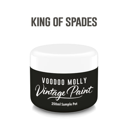 Vintage Paint King Of Spades (ER) 250ml / Mollies New Zealand
