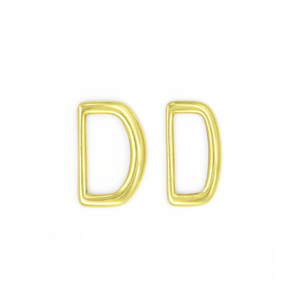 IVAN Kangaroo Buckle Set Solid Brass 25mm (1") 2 Piece / Mollies New Zealand