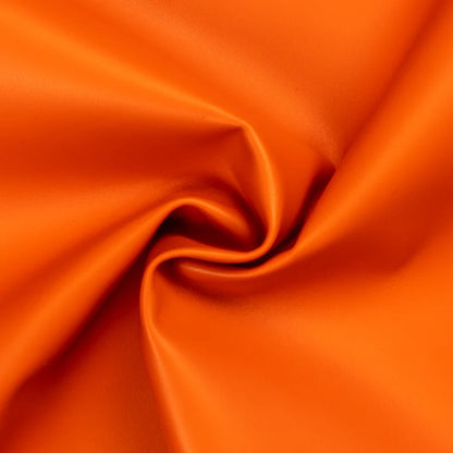 LEATHER Chrome Tanned Lamb Nappa / Whole Hide 2-3oz Orange / Mollies New Zealand