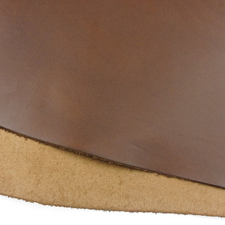 LEATHER Latigo Timberland Cut Panel Brown 4-5 oz / Mollies New Zealand