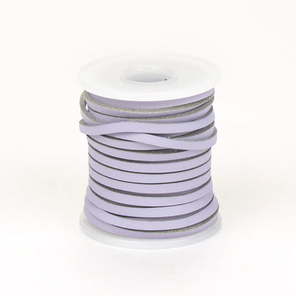 MAKERAID Veg Tan Leather Lacing 4mm 10.9m Lavender / Mollies New Zealand