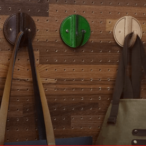 IVAN PATTERN Leather Hooks / Mollies New Zealand