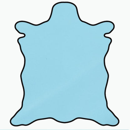 LEATHER Chrome Tanned Calfskin Hide 1oz Light Blue / Mollies New Zealand