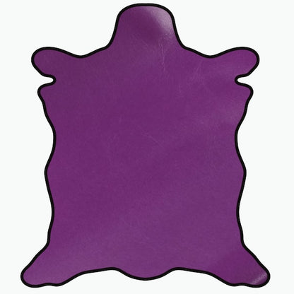LEATHER Chrome Tanned Calfskin Hide 1oz Light Purple Magenta / Mollies New Zealand