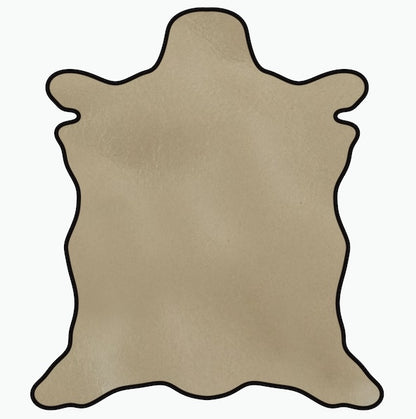 LEATHER Chrome Tanned Calfskin Hide 1oz Light Taupe / Mollies New Zealand