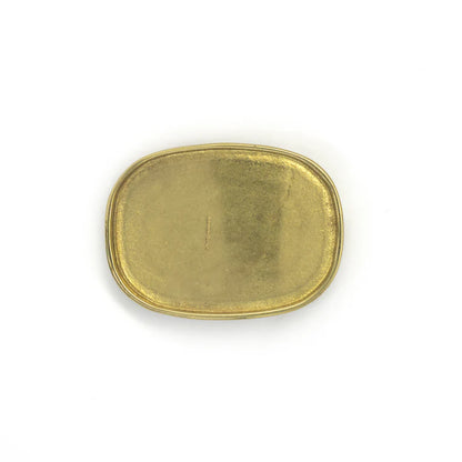 IVAN Solid Brass Buckle Blank Solid Brass 38mm (1-1 2") Medium / Mollies New Zealand